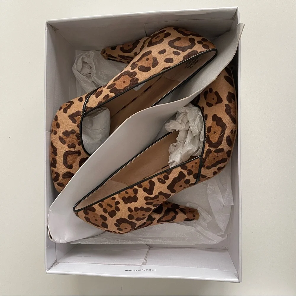 Steve Madden Poized Leopard Heels - Picture 8 of 15